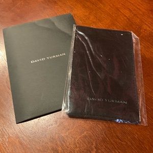 David Yurman Cleaning cloth w/ Envelope